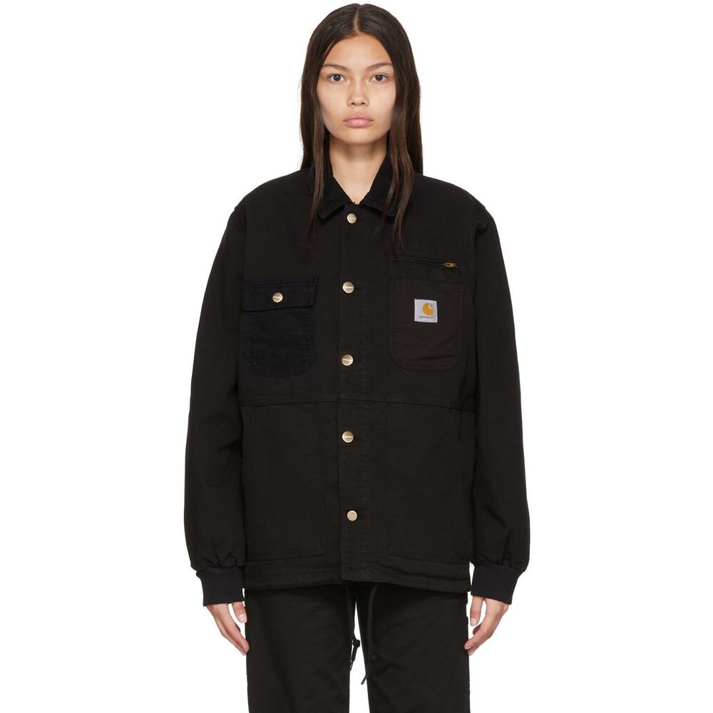 Carhartt Work In Progress Black Medley Jacket - S - Black Unisex